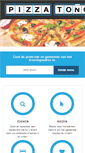 Mobile Screenshot of pizzatono.be